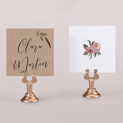 Wedding place card  Family