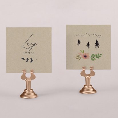 Wedding place card  Lennon