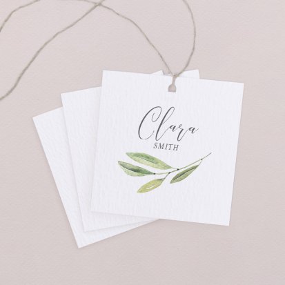 Wedding place card  Luberon