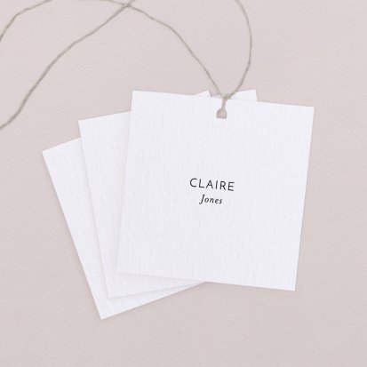 Wedding place card  Summer morning