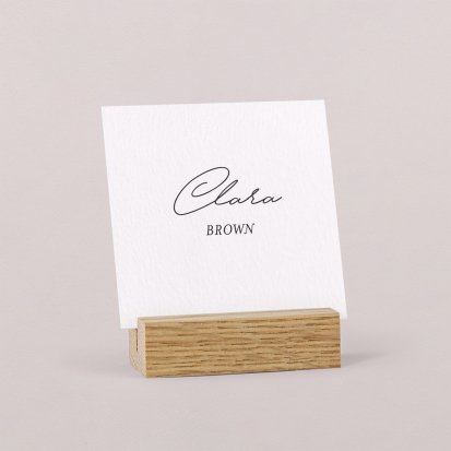Wedding place card  Puccini