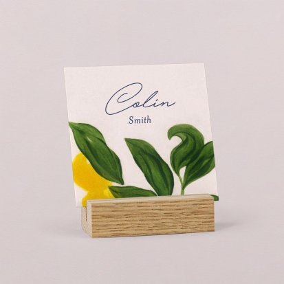 Wedding place card  Magnolias