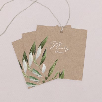 Wedding place card  Manosque