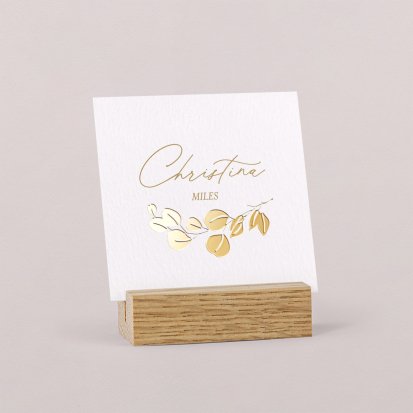 Wedding place card  La Traviata