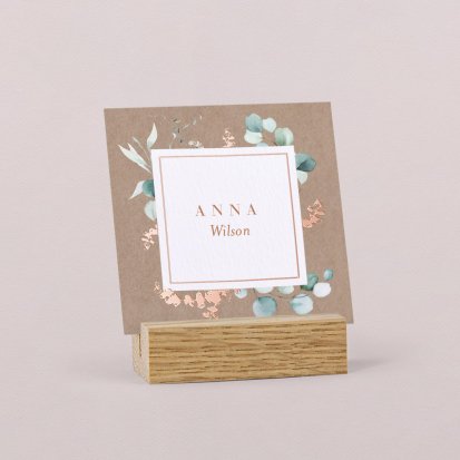 Wedding place card  Symphonia