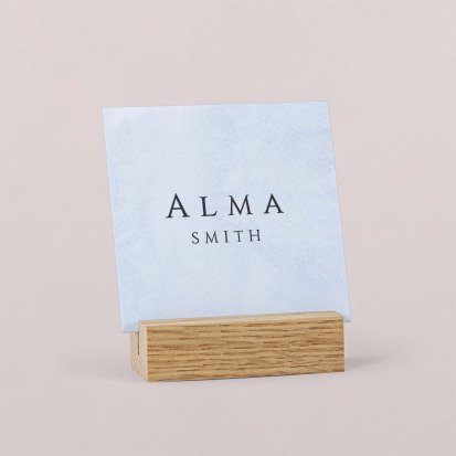 Wedding place card  Spring wildery