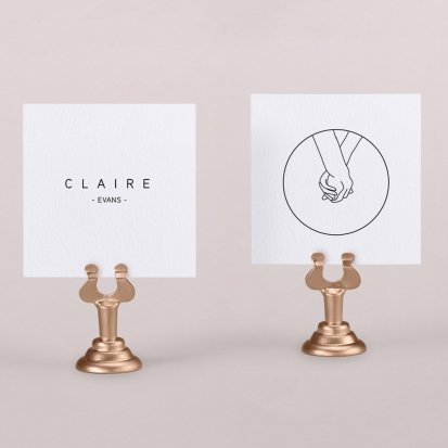 Wedding place card  New Wave
