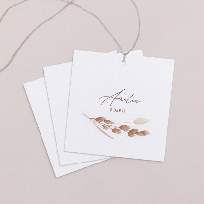 Wedding place card  Ambrosia