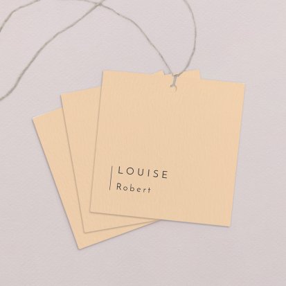 Wedding place card  Marrakesh