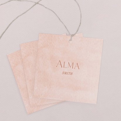 Wedding place card  Eternal love