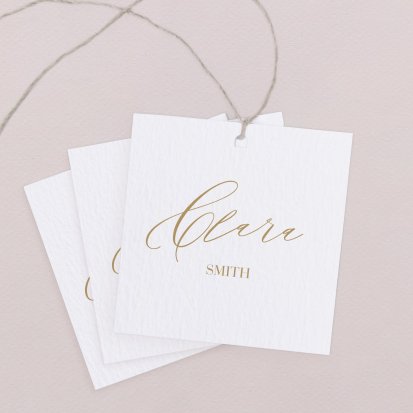 Wedding place card  Serenity II