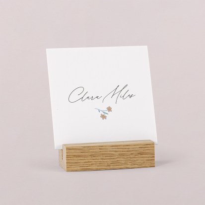 Wedding place card  Faith