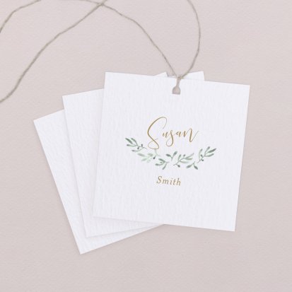 Wedding place card  Cap-Ferrat