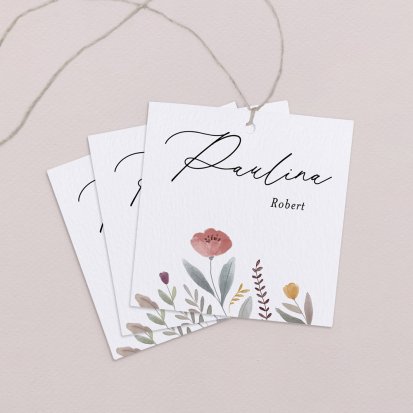 Wedding place card  Balade