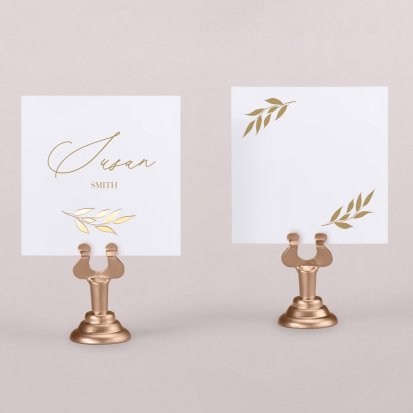 Wedding place card  Water Lilies