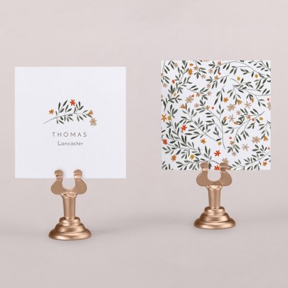Wedding place card  Aster