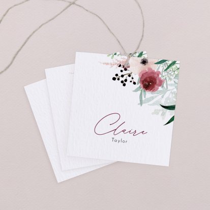 Wedding place card  Parma
