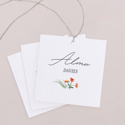 Wedding place card  Rosalie