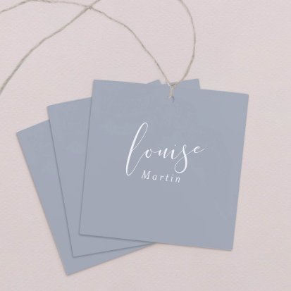 Wedding place card  Berry