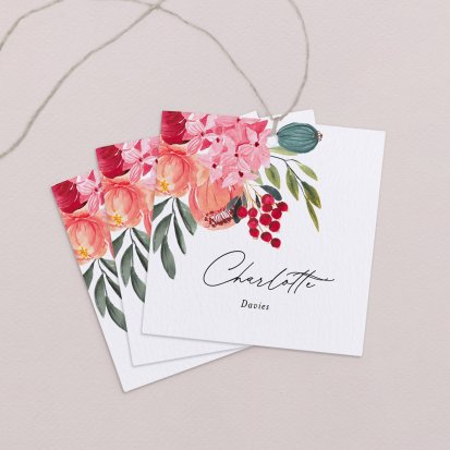Wedding place card  Heaven