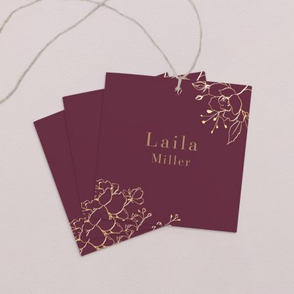 Wedding place card  Leonie
