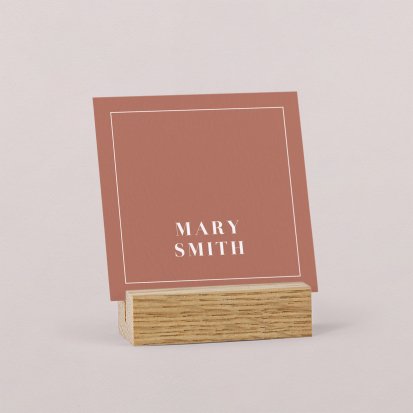 Wedding place card  Paola
