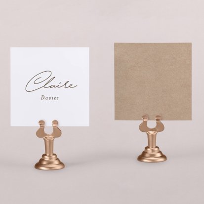 Wedding place card  Bergamot
