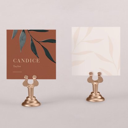 Wedding place card  Sunset