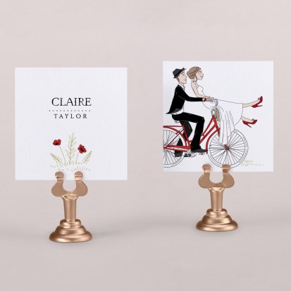 Wedding place card  Made for two