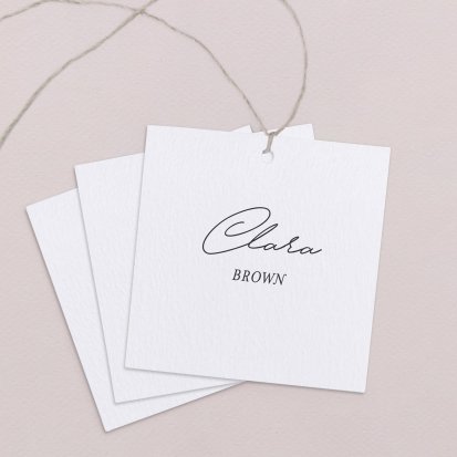 Wedding place card  Puccini
