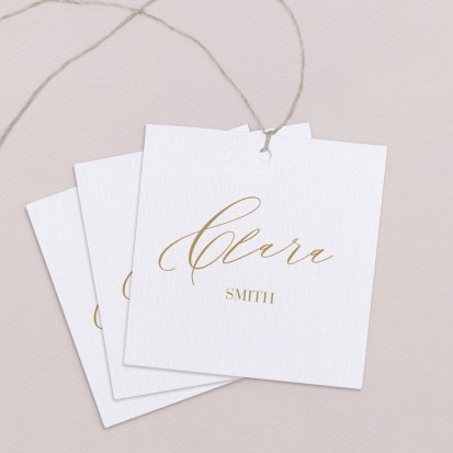 Wedding place card  Serenity I