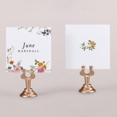 Wedding place card  Clematis II