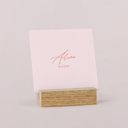 Wedding place card  Satine