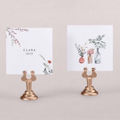 Wedding place card  Country house