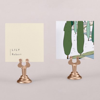 Wedding place card  Toscana