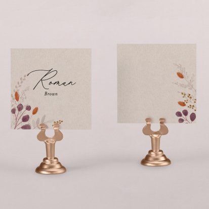 Wedding place card  Winter Garden