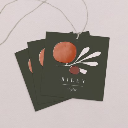 Wedding place card  Neroli