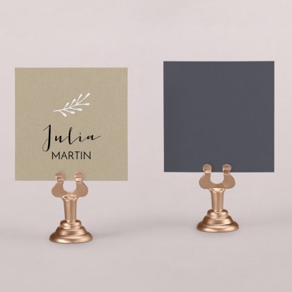 Wedding place card  Leopold