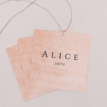 Wedding place card  Cottage