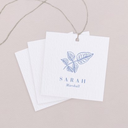 Wedding place card  English Garden