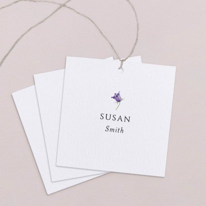 Wedding place card  Violetta