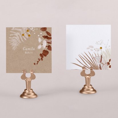 Wedding place card  Sweet September