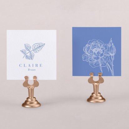 Wedding place card  Voltaire