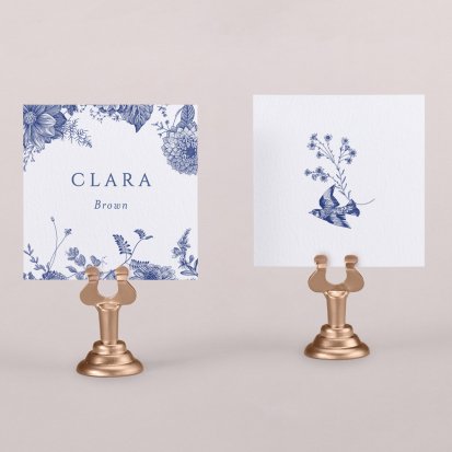 Wedding place card  Dahlia