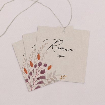 Wedding place card  My Dear