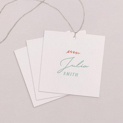 Wedding place card  Cyclades