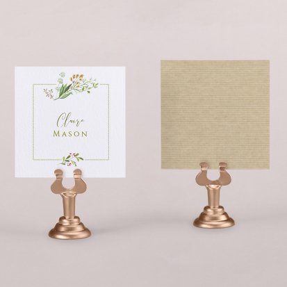 Wedding place card  Lily of the Valley