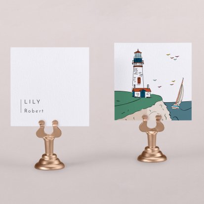 Wedding place card  Ouessant