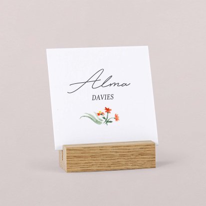 Wedding place card  Rosalie